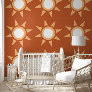 Papel Pintado Sala de guardería infantil Cute Boho Sunshine Kids
