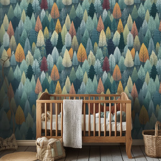 Papel Pintado Sala para niños de la selva sincera