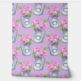 Papel Pintado Saltos acuáticos de flores