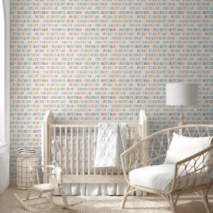 Papel Pintado Saludos de temporada y flechazo de Navidad
