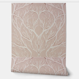 Papel Pintado Sanftes Botanisches Baumdesign – Minimalistische N