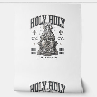 Papel Pintado Santo Santo Diseño de Camiseta Religiosa de Grabad