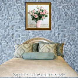 Papel Pintado Sapphire Leaf