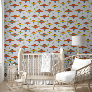 Papel Pintado Saucer volador