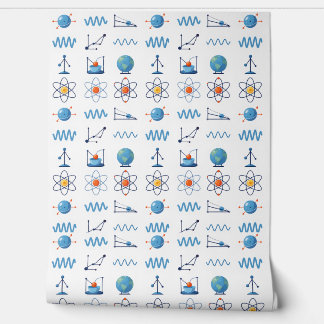 Papel Pintado  Science Icons Collection