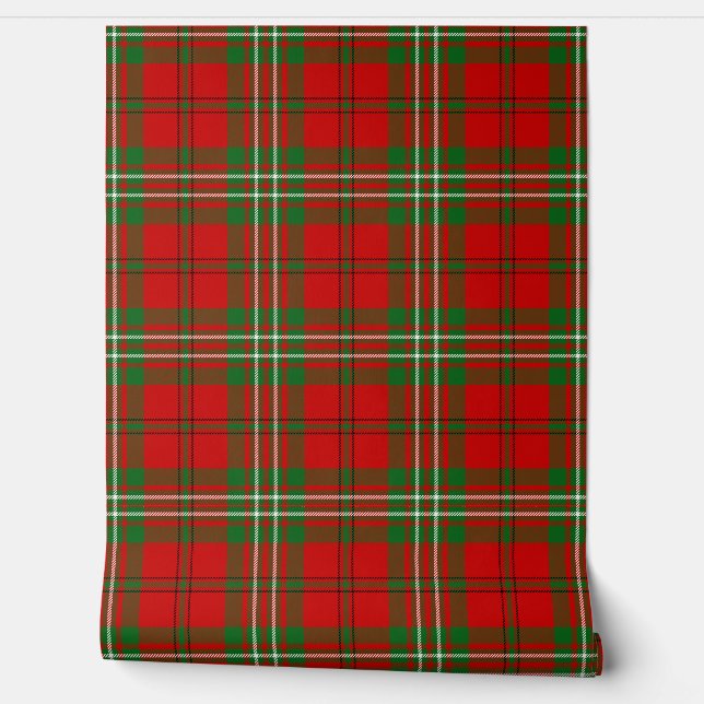 Papel Pintado Scott Tartan Plaid Scottish Clan (Desenrollar)