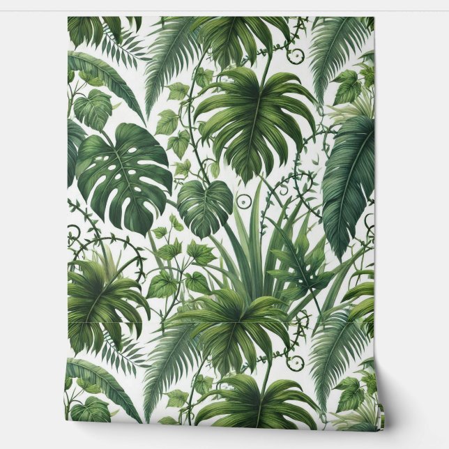 Papel Pintado Selva Tropical (Desenrollar)