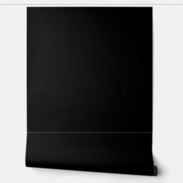 Papel Pintado Sencilla Moda Minimalista elegante de color negro