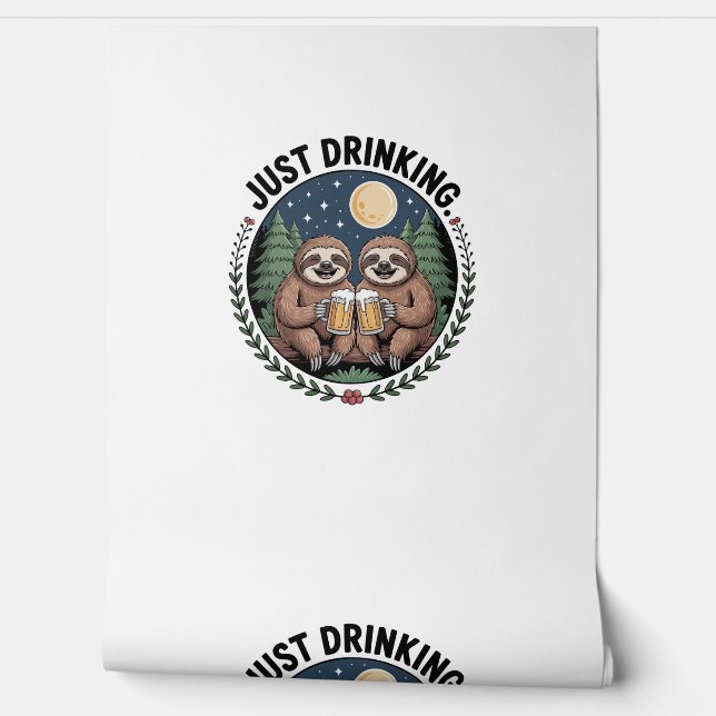 Papel Pintado Senderismo con equipo de bebidas (Desenrollar)