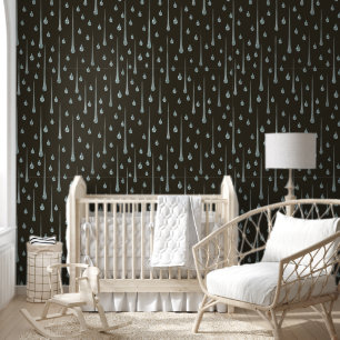 Papel Pintado Sepia oscura del día lluvioso