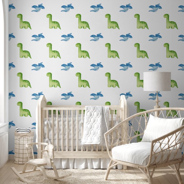 Papel Pintado Serene Water Dinosaur (Niños)