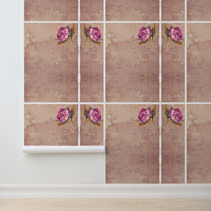 Papel Pintado Serenidad de Rosa Clásica