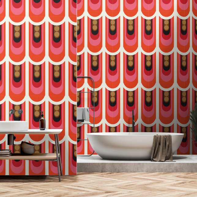 Papel Pintado Setentis geométrico (Baño)