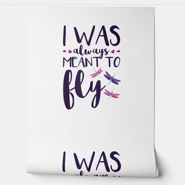 Papel Pintado Siempre Tenía La Intención De Volar A Dragonfly Lo (Desenrollar)