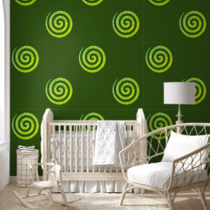 Papel Pintado Símbolo espiritual - Espiral de energía 1a