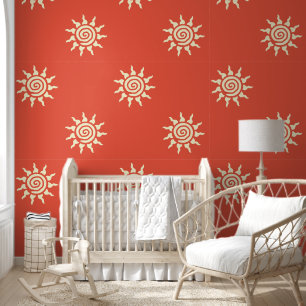 Papel Pintado Símbolo espiritual - Espiral de energía 9