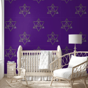 Papel Pintado Símbolo espiritual - MerKaBa 2