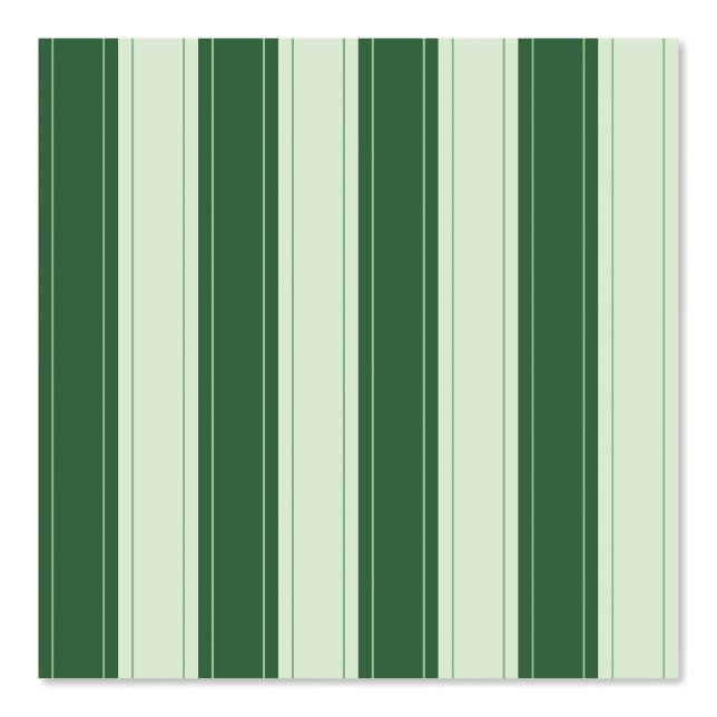 Papel Pintado Simple Rustic Green Stripes with Ticking (Anverso)