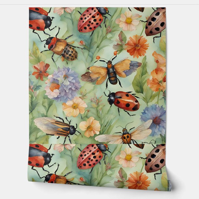 Papel Pintado Sinfonía Botánica de Bug (Desenrollar)