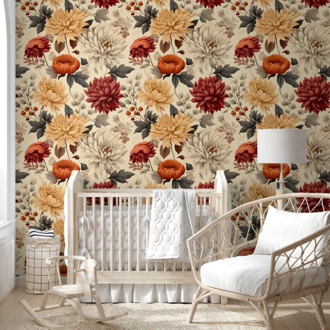 Papel Pintado Sinfonía de crisantemo (Niños)