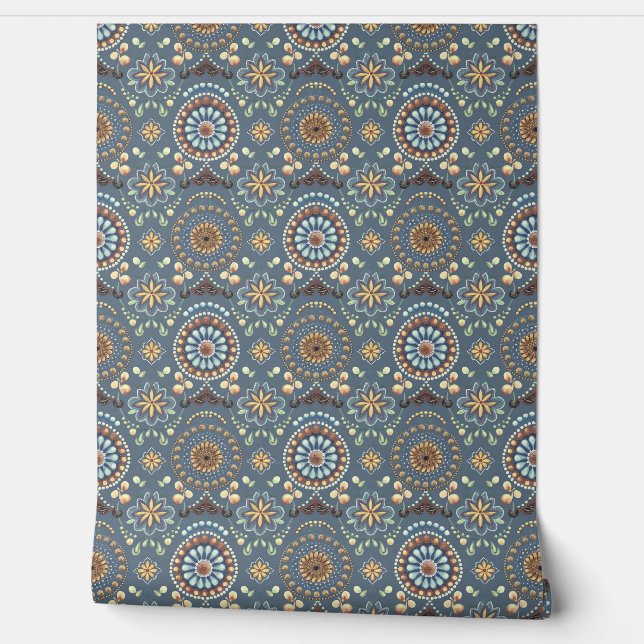 Papel Pintado Sinfonía dorada (Desenrollar)