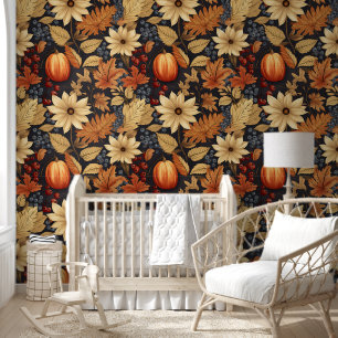 Papel Pintado Sinfonía floral de la cosecha