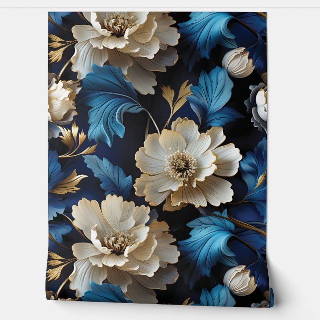 Papel Pintado Sinfonía Starlit Sapphire Botanica (Desenrollar)