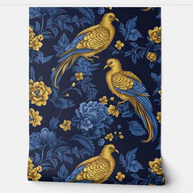 Papel Pintado Sinfonía Starlit Sapphire Botanica (Desenrollar)