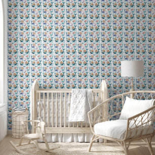 Papel Pintado Sirenas Pequeñas Lindas
