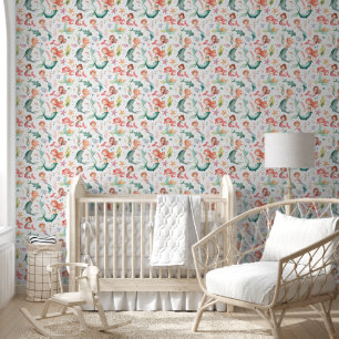 Papel Pintado Sirenas Pequeñas Lindas