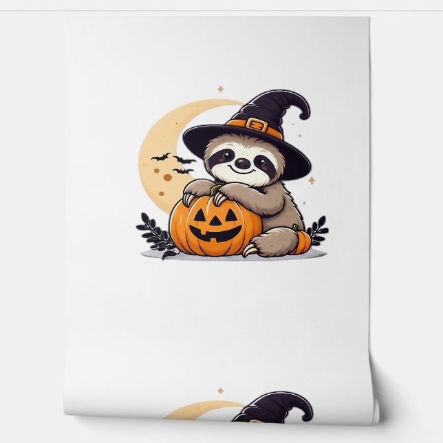 Papel Pintado Slote Halloween Motif Cute Classic T-Shirt (Desenrollar)