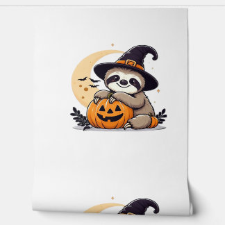Papel Pintado Sloth Halloween Motif Cute Classic T-Shirt
