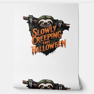 Papel Pintado Slowly Creeping This Halloween - Creepy Sloth Clas