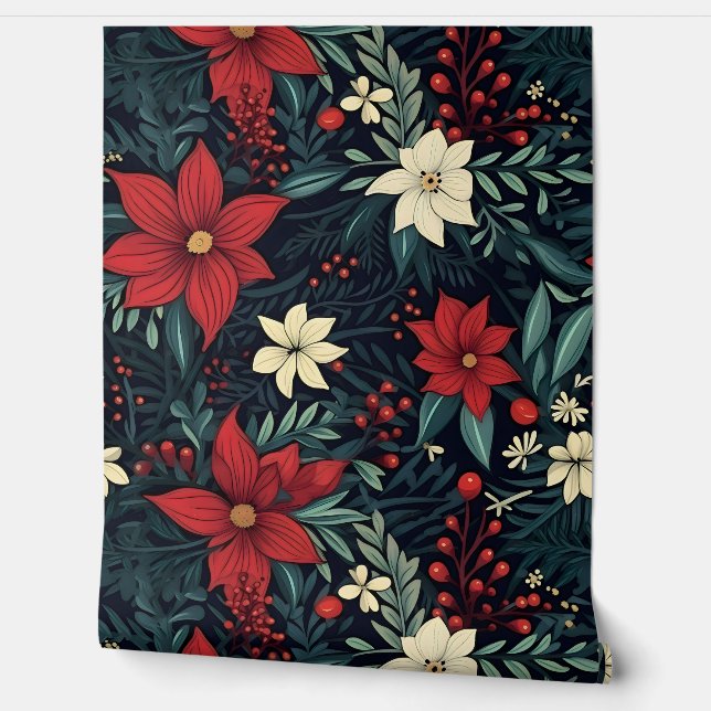 Papel Pintado Snowdrop Starry Blooms Botanical (Desenrollar)