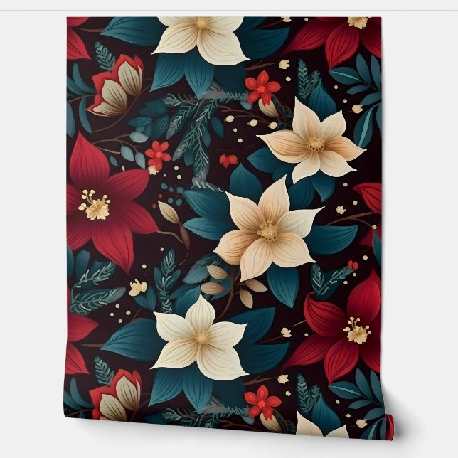 Papel Pintado Snowdrop Starry Blooms Botanical (Desenrollar)