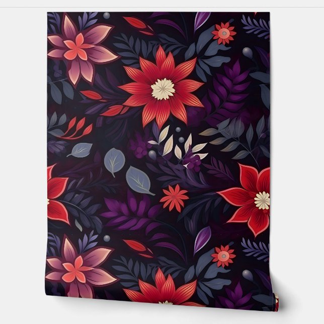 Papel Pintado Snowdrop Starry Blooms Botanical (Desenrollar)