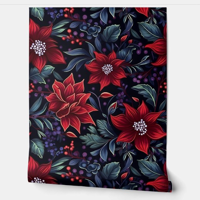 Papel Pintado Snowdrop Starry Blooms Botanical (Desenrollar)