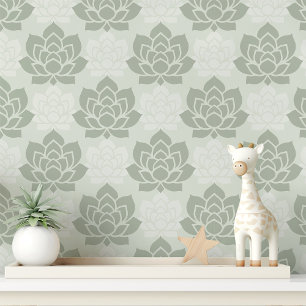 Papel Pintado Sofisticado verde exitoso