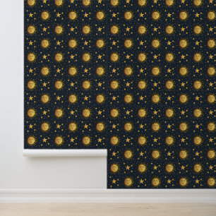 Papel Pintado Sol y estrellas