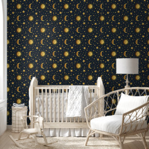 Papel Pintado Sol y Luna