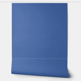 Papel Pintado Solid Dusty Cornflower Blue Minimalist
