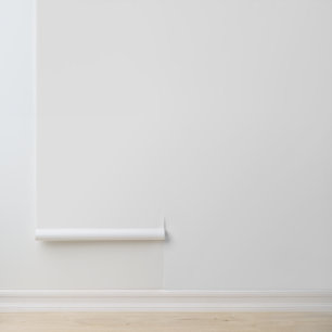 Papel Pintado Sólida Llanura Blanca Básica Neutral Elija su colo