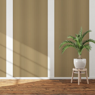 Papel Pintado Sopa Sepia moderna con tiras y palo