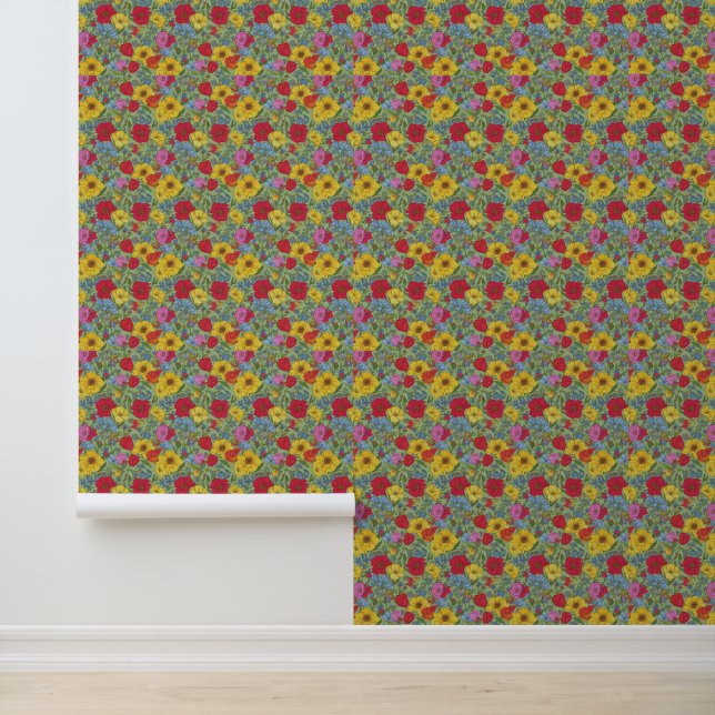 Papel Pintado Soul de las flores silvestres (Solicitud)