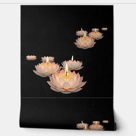 Papel Pintado Spa Bathroom Candles