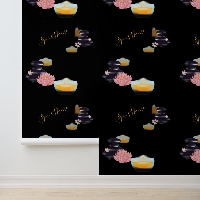 Papel Pintado Spa personalized Name (Solicitud)