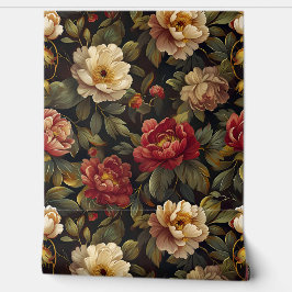 Papel Pintado Sparkling Peony Noel