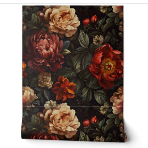 Papel Pintado Sparkling Peony Noel Botanical