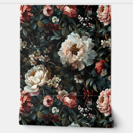 Papel Pintado Sparkling Peony Noel Botanical