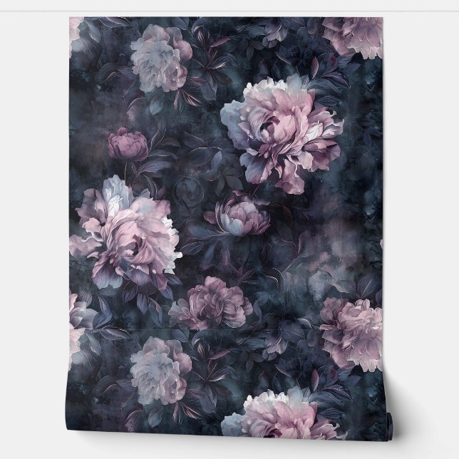 Papel Pintado Sparkling Peony Noel Botanical (Desenrollar)